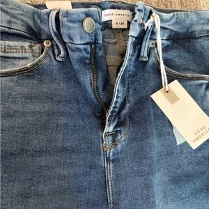 Good American High Rise Blue Jeans
